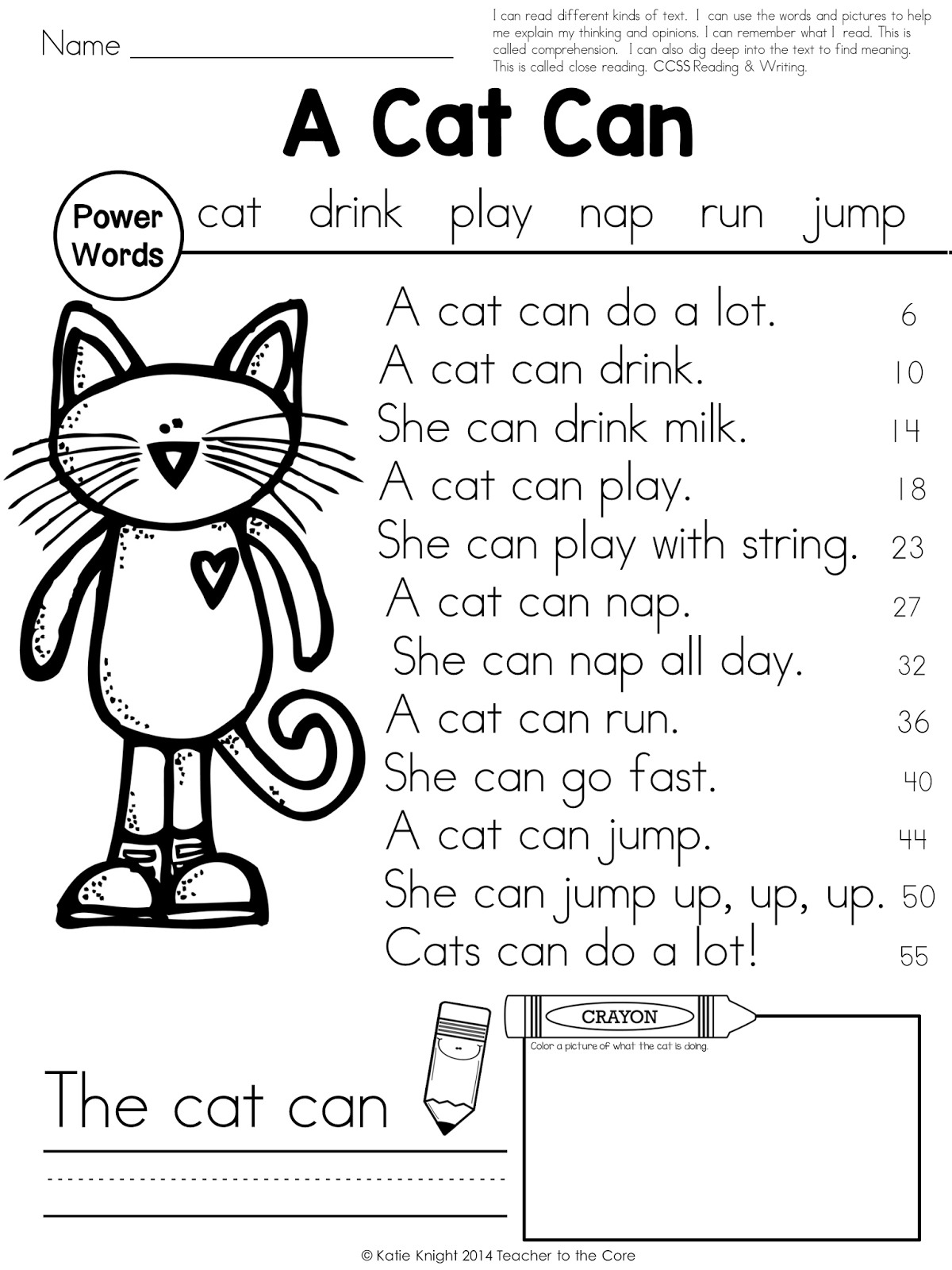 Timed Reading Passages For 1st Grade