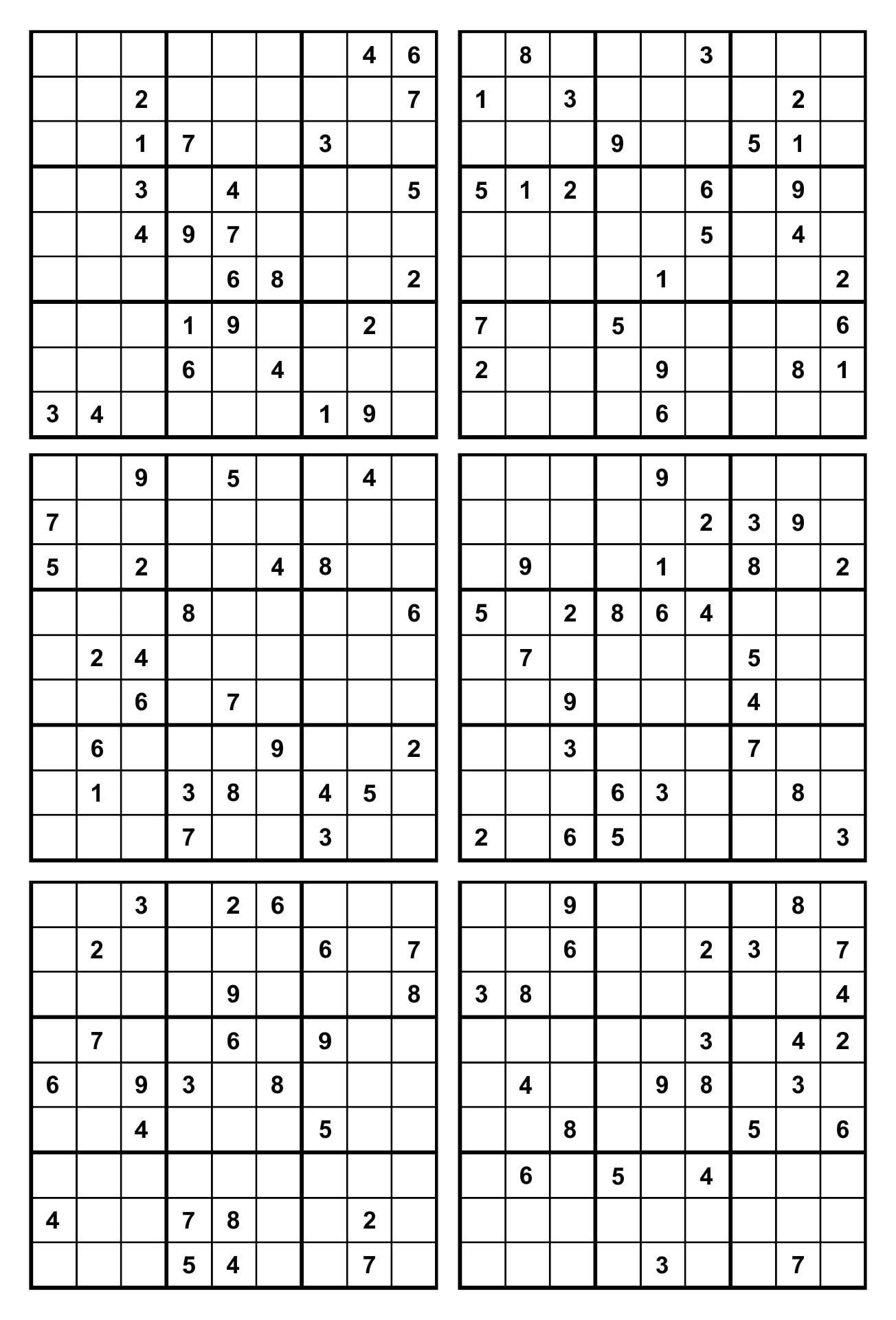 10 Best 16 Sudoku Printable Printablee