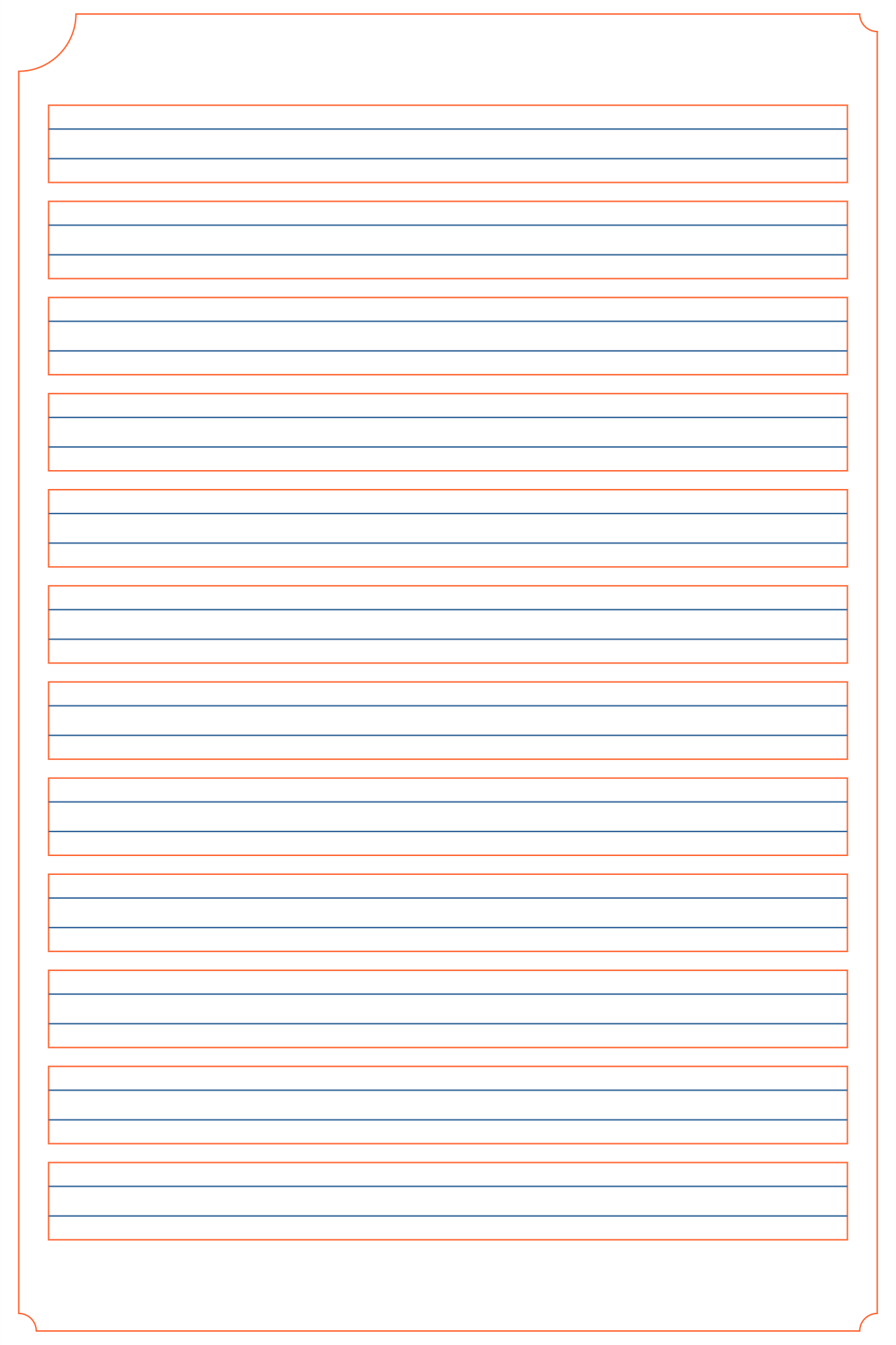 Free Printable Blank Page
