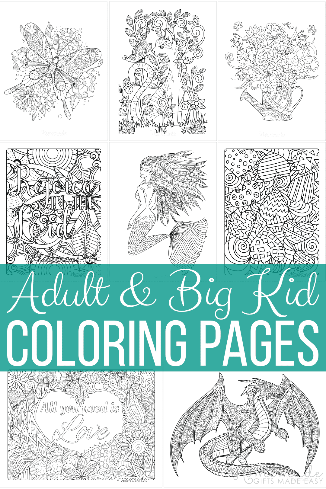 150 Adult Coloring Pages To Print For Free