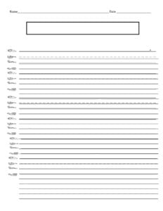 32 Printable Lined Paper Templates TemplateLab