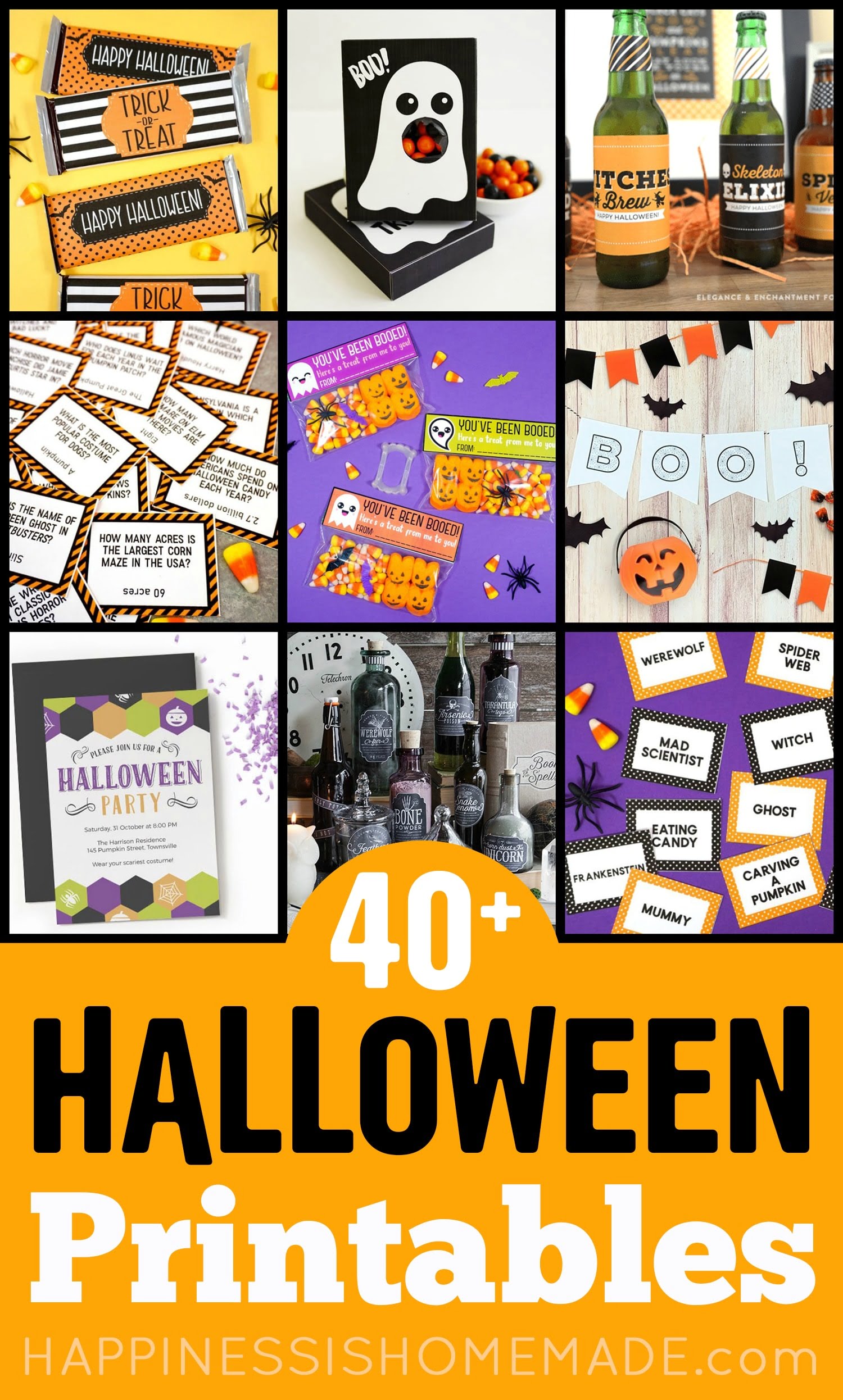 Free Printable Downloads For Halloween