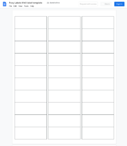 Avery 5160 Template Google Docs Google Sheets Foxy Labels