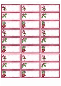Beautiful Address Label Templates Free Example Mughals Christmas Christmas Address Labels Address Label Template Printable Label Templates