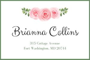 Free And Printable Custom Address Label Templates Canva