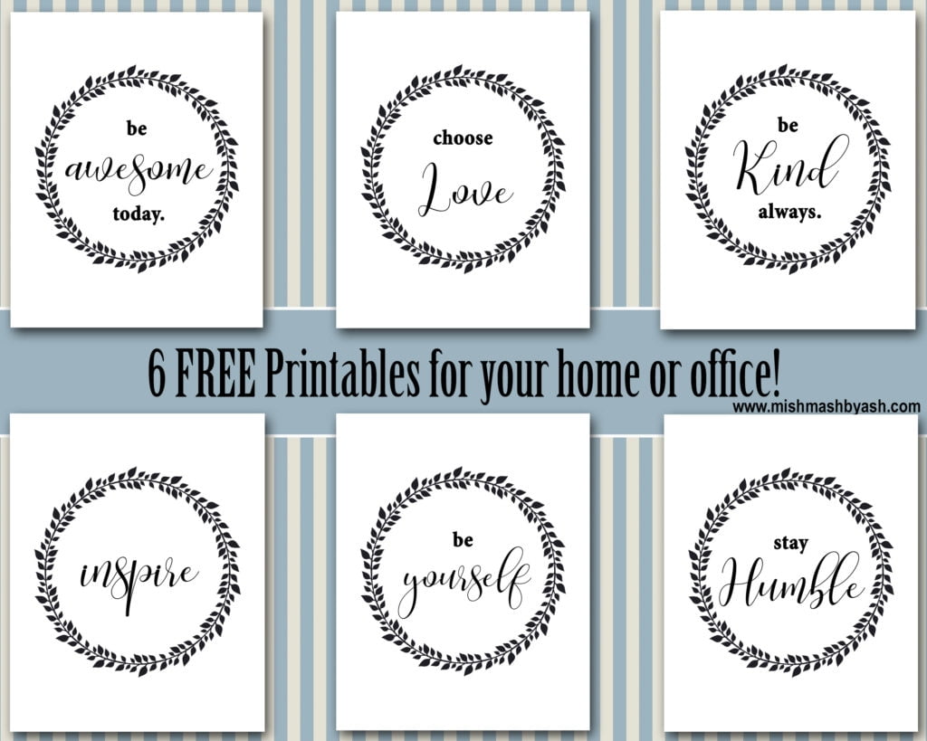 Free Black And White Printables MishMash By Ash Graphic Design