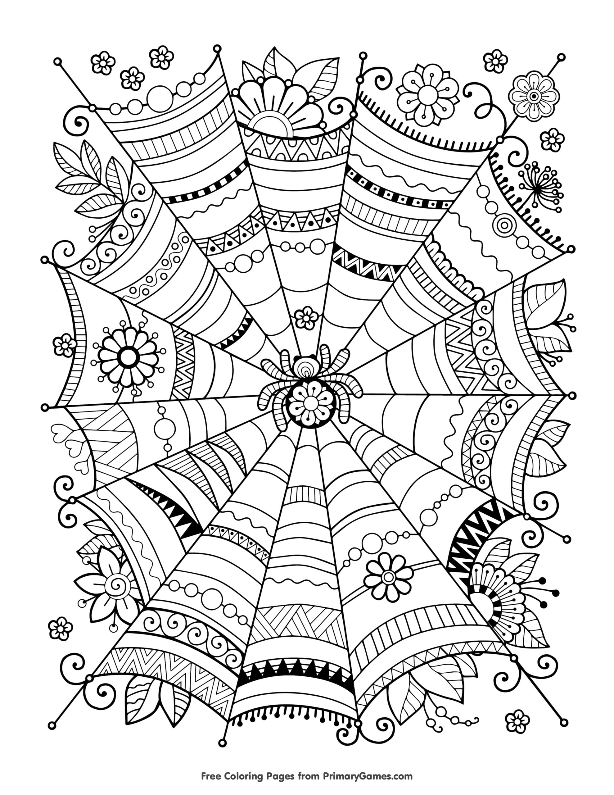 FREE Halloween Coloring Pages For Adults Kids Happiness Is Homemade