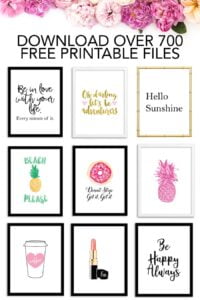 Free Printables Download Over 700 FREE Printable Files Chicfetti
