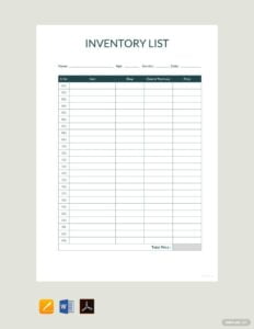 List Templates Documents Design Free Download Template