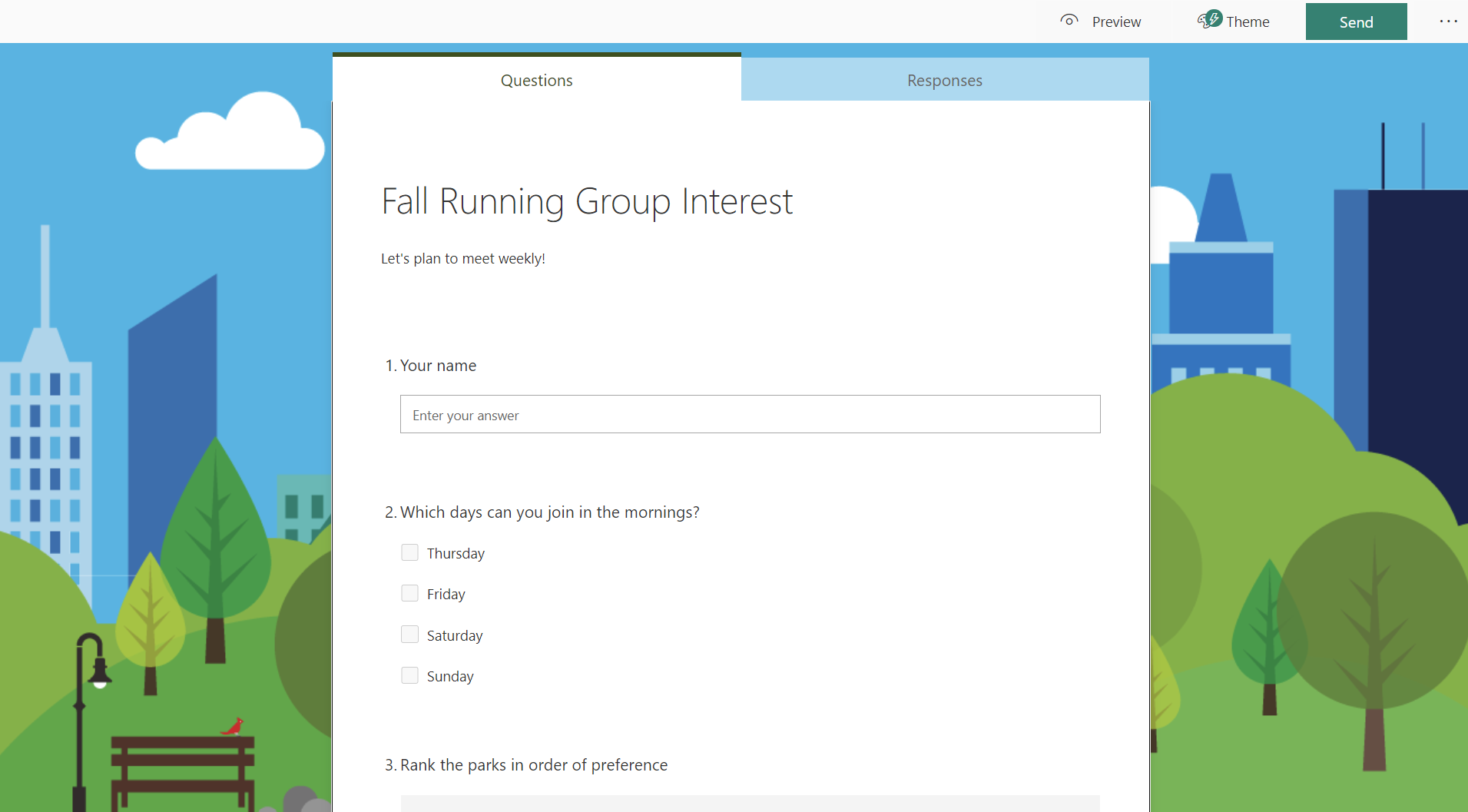 Survey Or Quiz Your Friends And Family With Microsoft Forms Now Available For Personal Use Microsoft 365 Blog