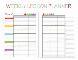 Teachers College Lesson Plan Template Fresh Free Printable Templates For Teache Homeschool Lesson Plans Template Teacher Lesson Planner Lesson Planner Template