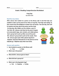 2nd Grade Reading Worksheets Best Coloring Pages For Kids Reading Comprehension Worksheets Comprehension Worksheets Reading Comprehension