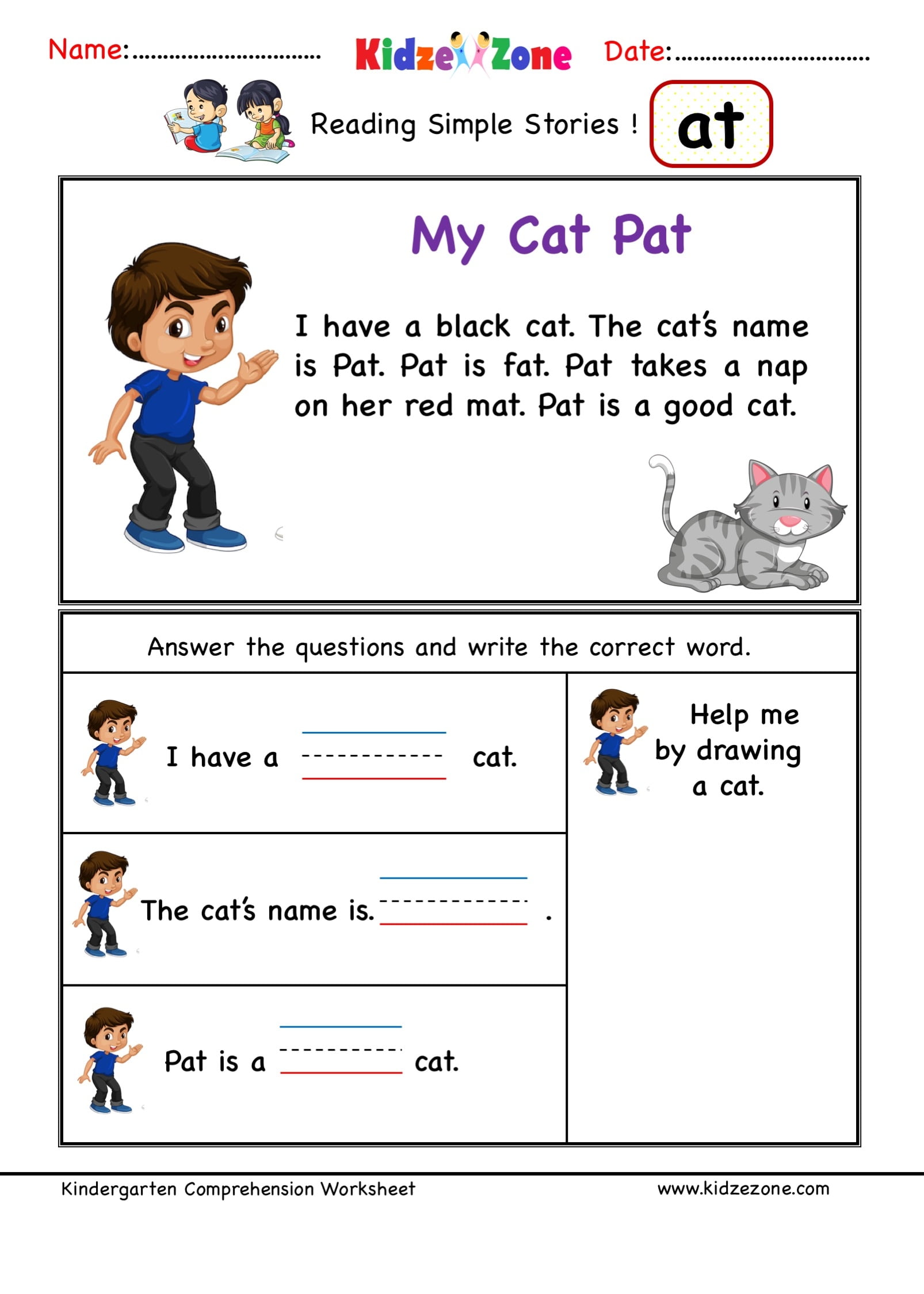 Free Printable Stories With Questions