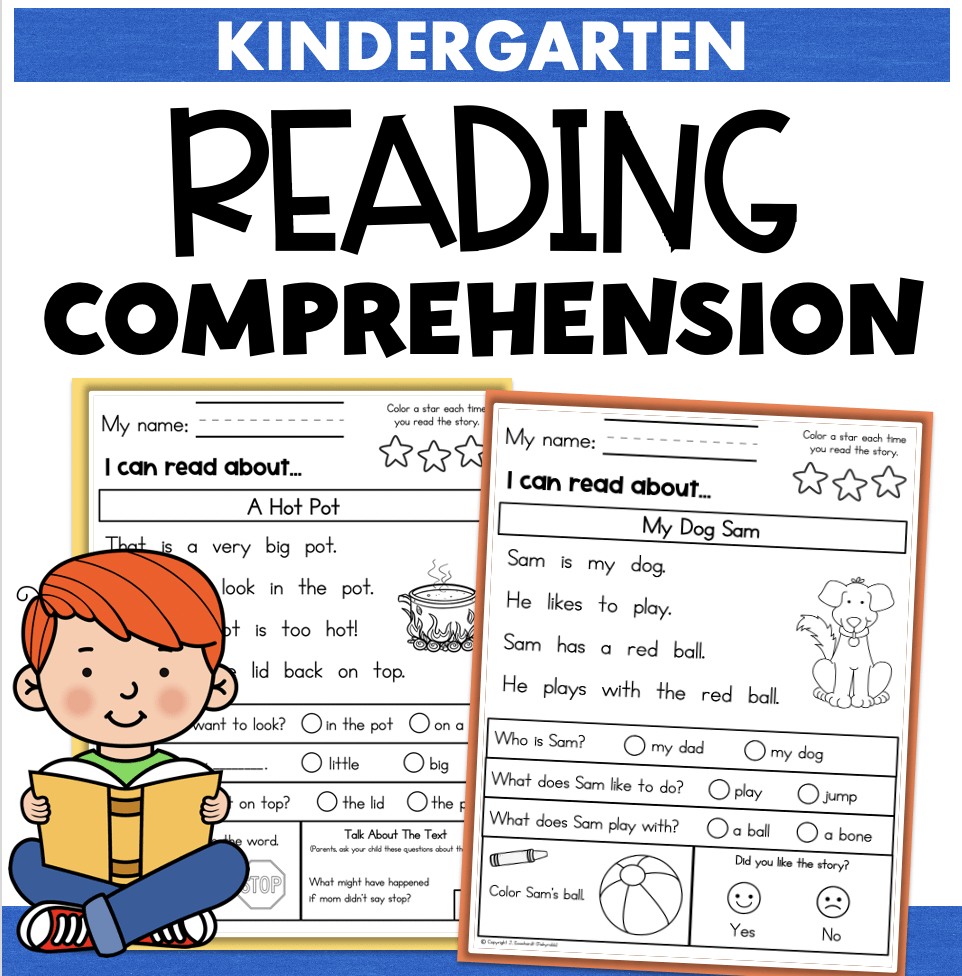 Kindergarten Reading Comprehension Free