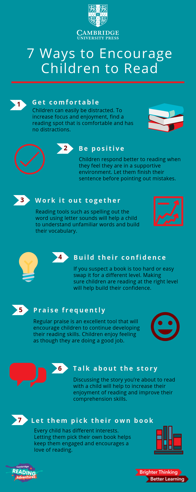 Seven Ways To Encourage Children To Read Cambridge