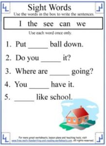 Sight Words