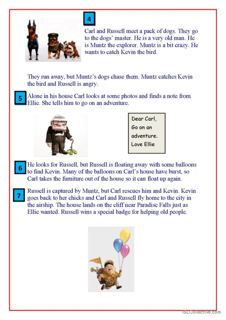 Walt Disney Reading Comprehension Worksheets Doc
