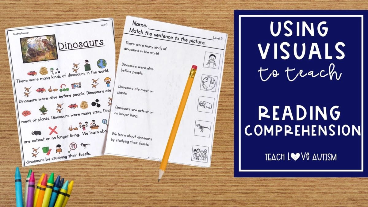 Using Visuals In Reading Comprehension For Special Education Teach Love Autism