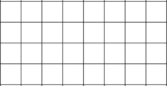 1 Inch Graph Paper Free Printable