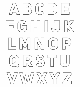 10 Best Printable Cut Out Letters Printablee Fillable Form 2023