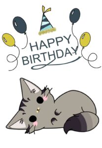 20 Cat Printable Birthday Cards free PRINTBIRTHDAY CARDS