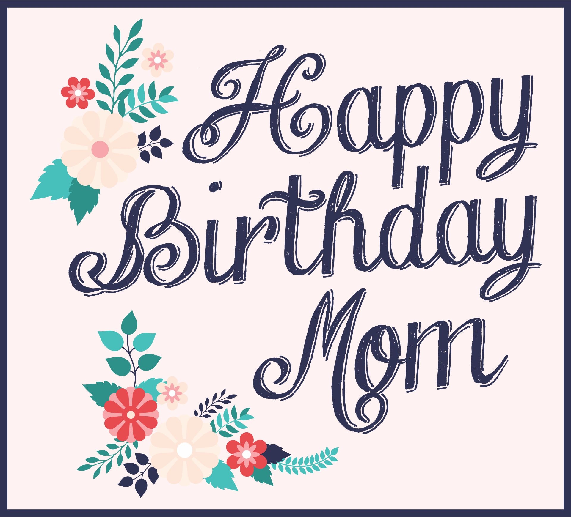 38 Beautiful Birthday Cards For Mom Kitty Baby Love Printable Cards 
