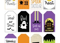 Free Printable Halloween Treat Bag Tags