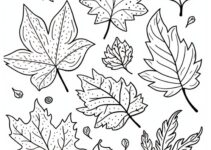 Free Printable Coloring Pages Autumn Leaves