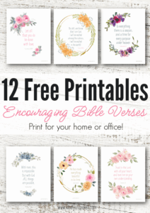 Bible Verse Printables
