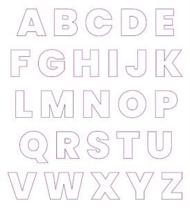 Big Cut Out Letters 10 Free PDF Printables Printablee