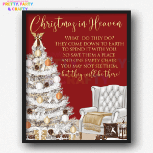 Christmas In Heaven Poem Free Printable Printable Form Templates And