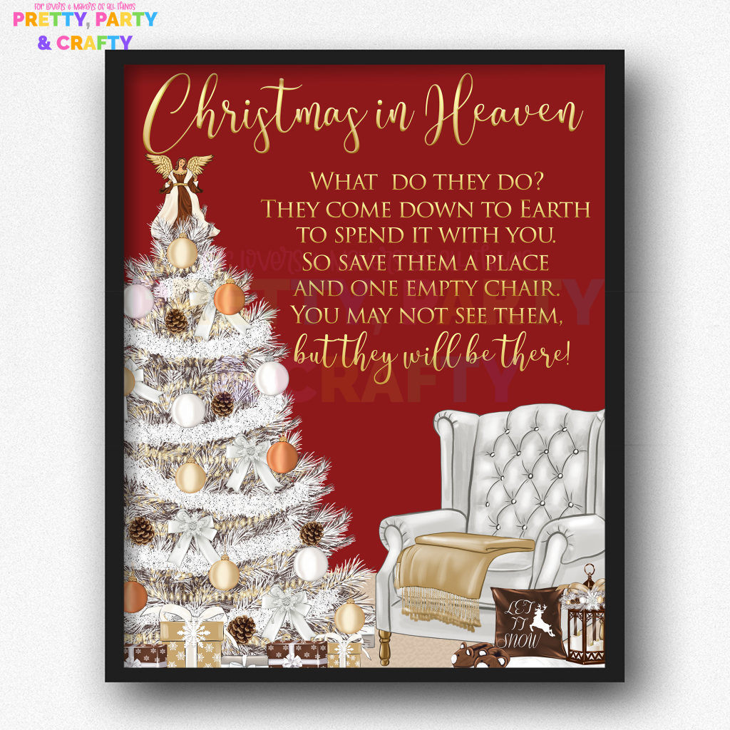 Christmas In Heaven Poem Free Printable Printable Form Templates And 