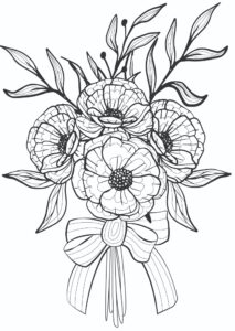 Collection Of Free Printable Flower Coloring Pages For Adults Free