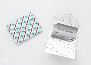 DIY Gift Card Holders with Printable Template The Homes I Have Made