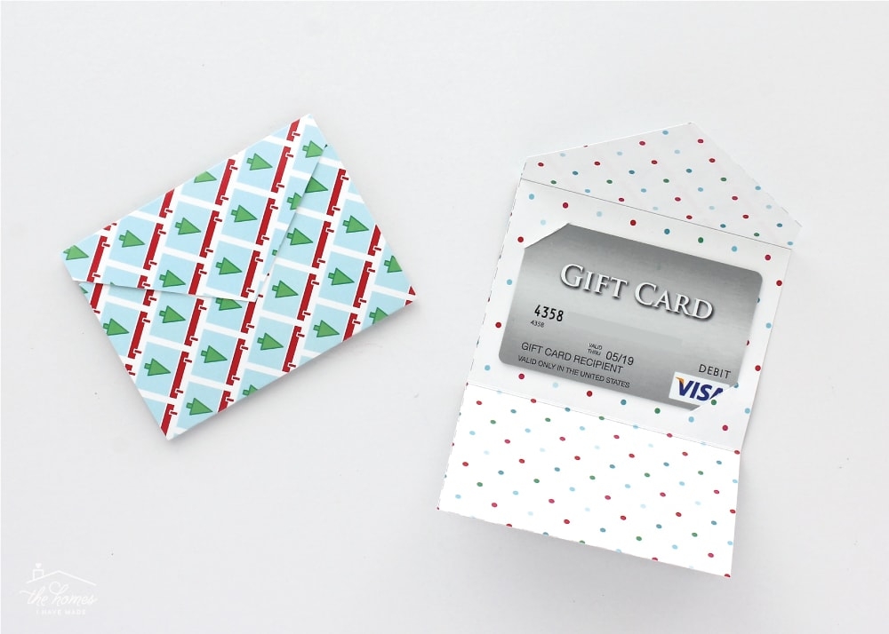 DIY Gift Card Holders with Printable Template The Homes I Have Made
