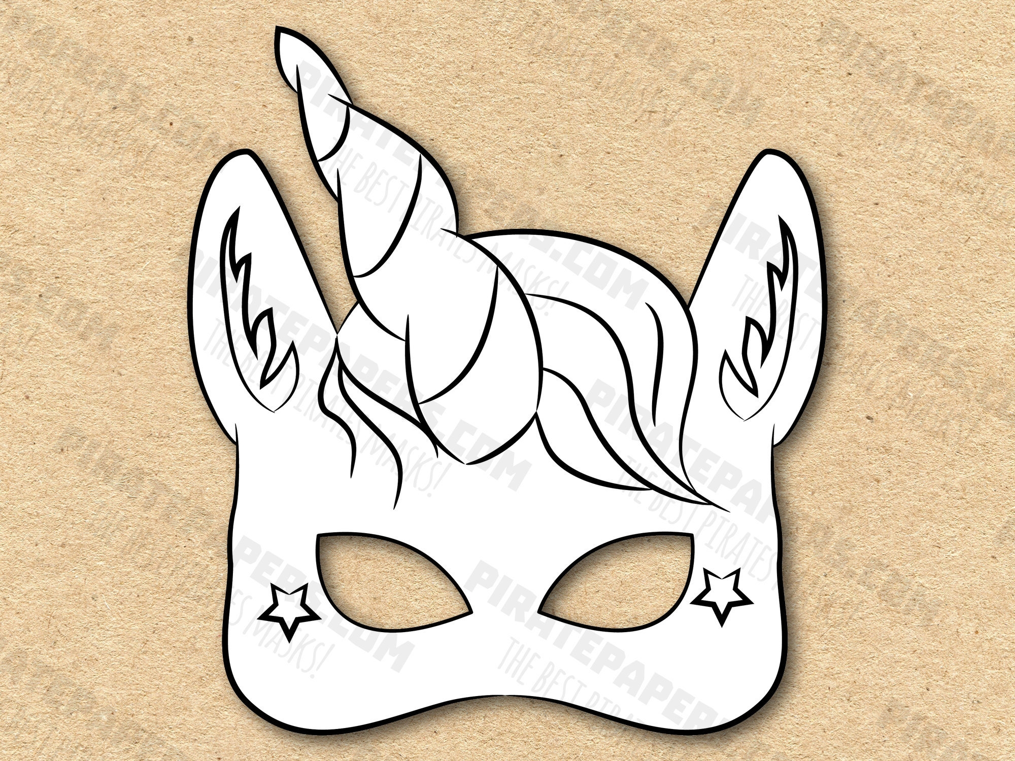 Free Free Printable Unicorn Mask Template Download Free Free Printable 