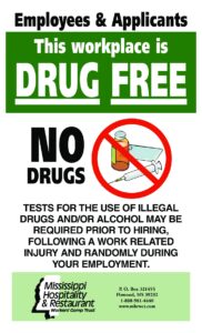 Free Mississippi Drug Free Poster Labor Law Poster 2025