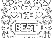 Free Printable Coloring Pages For Mother’S Day