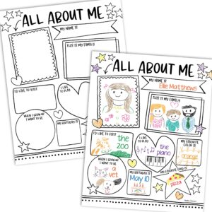 Free Printable All About Me Posters