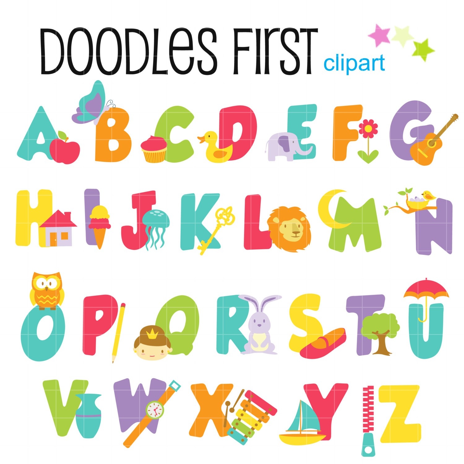Free Printable Alphabet Clipart At GetDrawings Free Download