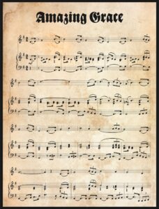 Free Printable Amazing Grace Hymn Sheet Music