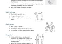 Free Printable Balance Exercises For Seniors
