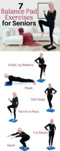 Free Printable Balance Exercises For Seniors Hold For 10 Seconds Then