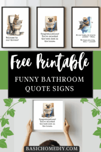Free Printable Bathroom Wall Art Decor Ideas For Your Home