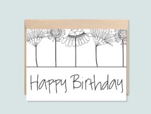 Free Printable Birthday Cards Black And White Download Free Printable