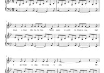 Free Printable Christmas Hallelujah Sheet Music