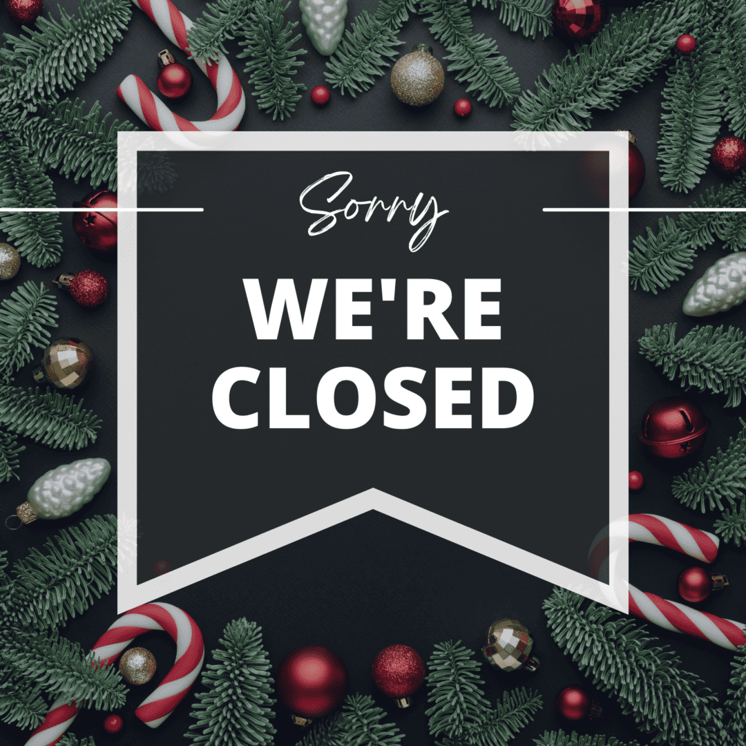 Free Printable Closed For Christmas Sign Template A Sparkle Of Genius