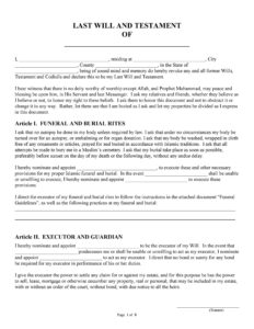 Free Printable Copy Of Last Will And Testament Free Printable Templates