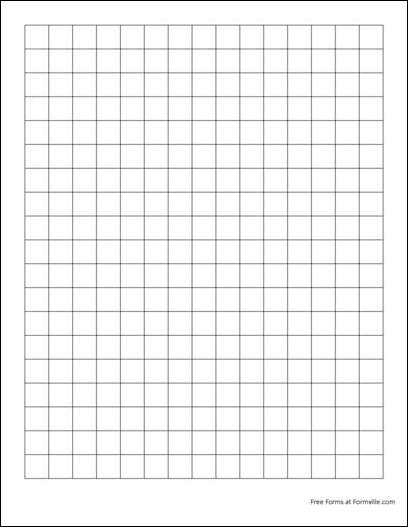Free Printable Grid Paper 1 Inch Get What You Need For Free