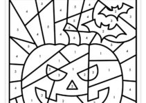 Free Printable Color By Number Halloween